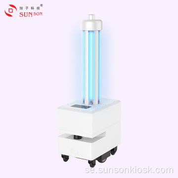 Anti-bakterier UV-lamprobot